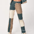 New Arrivals Vogue Patchwork Long Women's Jeans